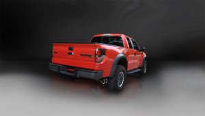 Ford F-150 Raptor Performance Exhaust - Single Side Exit - CORSA Performance - Sport Cat-Back - Polished - 2010